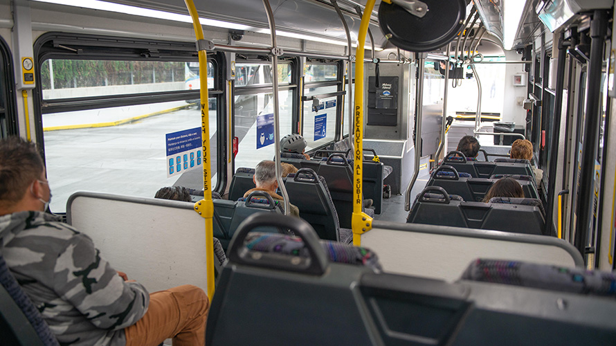 Passengers on Bus